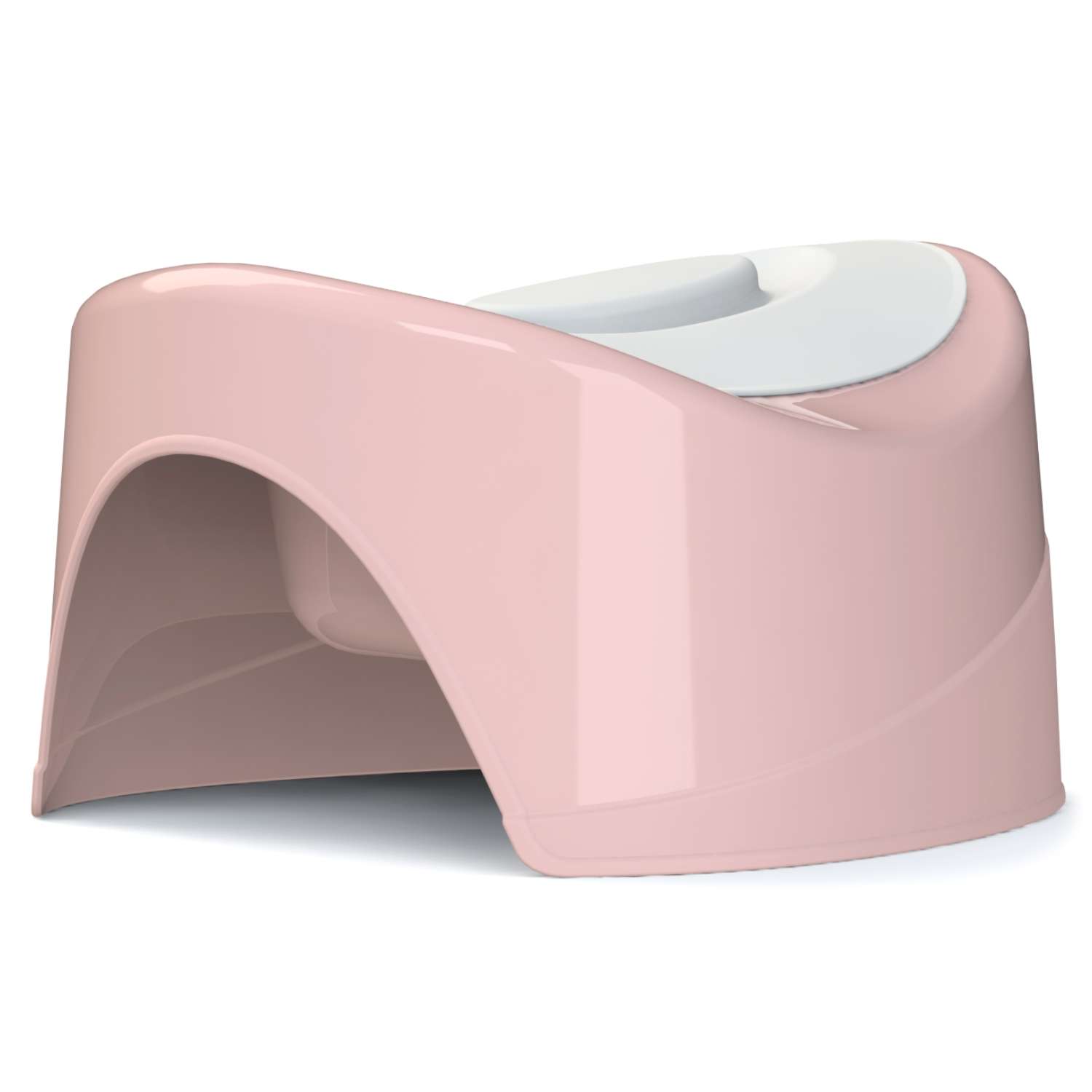 Горшок туалетный KidWick Мини с крышкой Розовый - фото 2