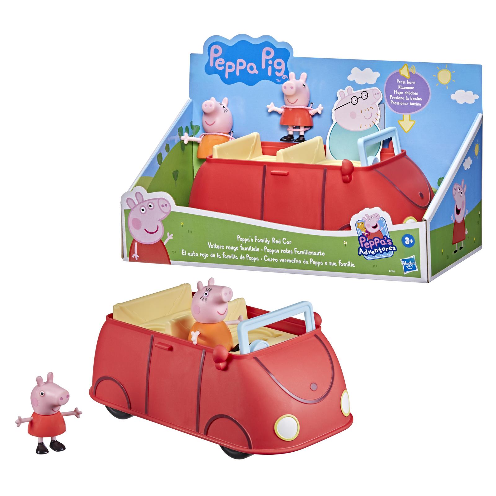 Набор игровой Peppa Pig Семейный автомобиль свинки Пеппы F21845L0 купить по  цене 1399 ₽ в интернет-магазине Детский мир