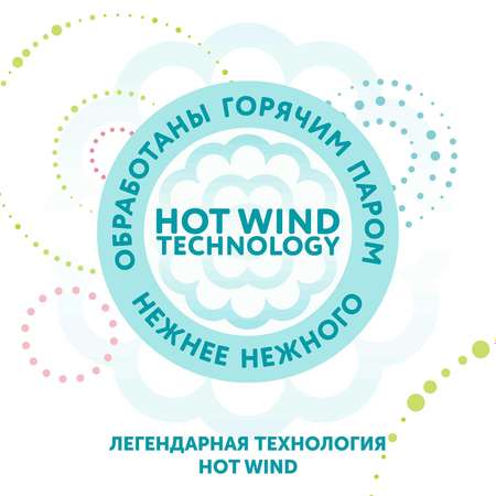 Подгузники-трусики LOVULAR HOT WIND M 6-10 кг 46 шт