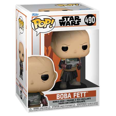 Фигурка Funko POP! Bobble Star Wars Mandalorian Boba Fett V o helmet Exc 58288