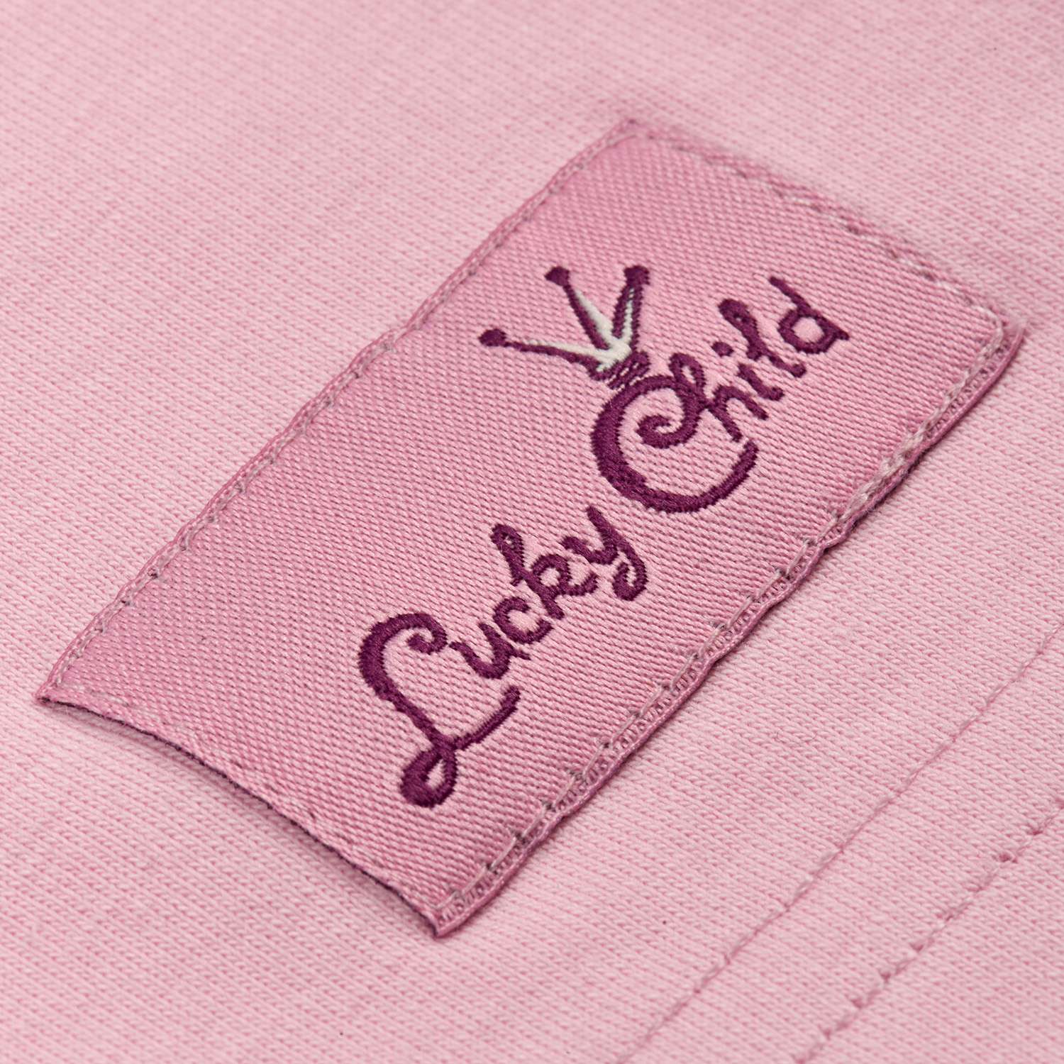 Пижама Lucky Child 45-412к/0-2/розовый/короны - фото 3