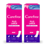 Прокладки гигиенические Carefree Plus large light scent 40 шт