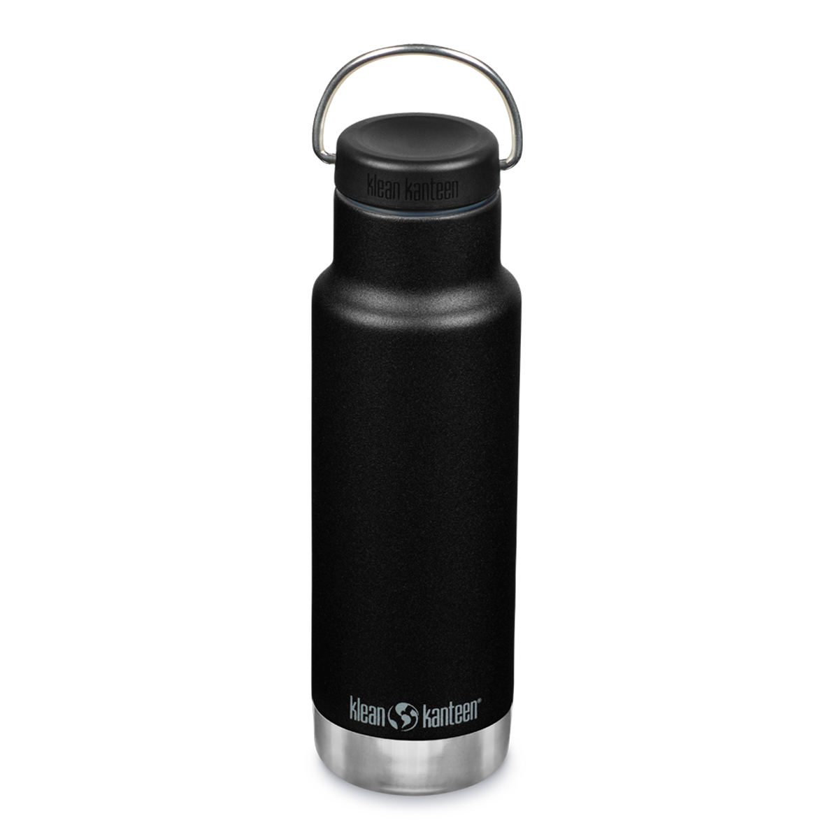 Термобутылка Klean Kanteen Insulated Classic Narrow 12oz Black 355 мл - фото 1