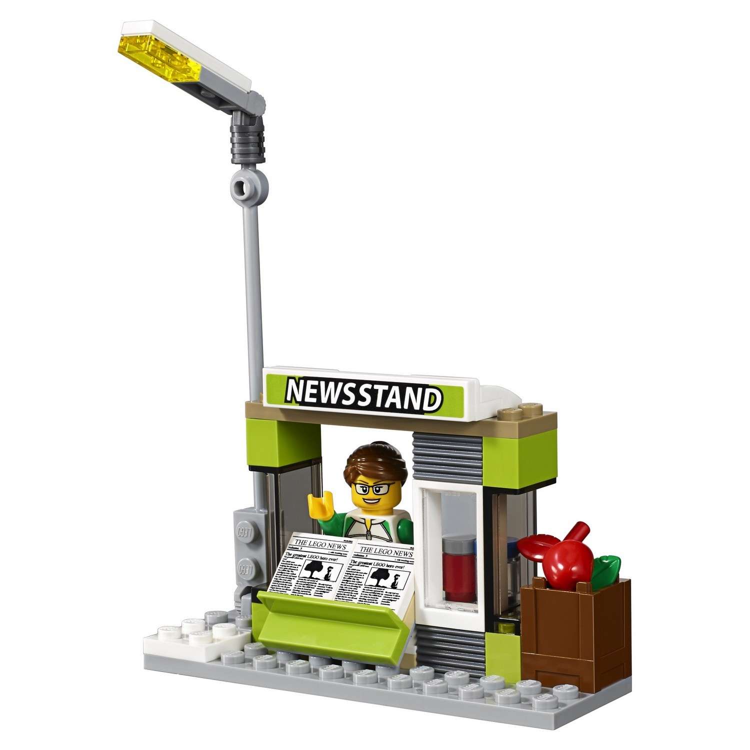 Конструктор LEGO City Town Автобусная остановка (60154) - фото 14