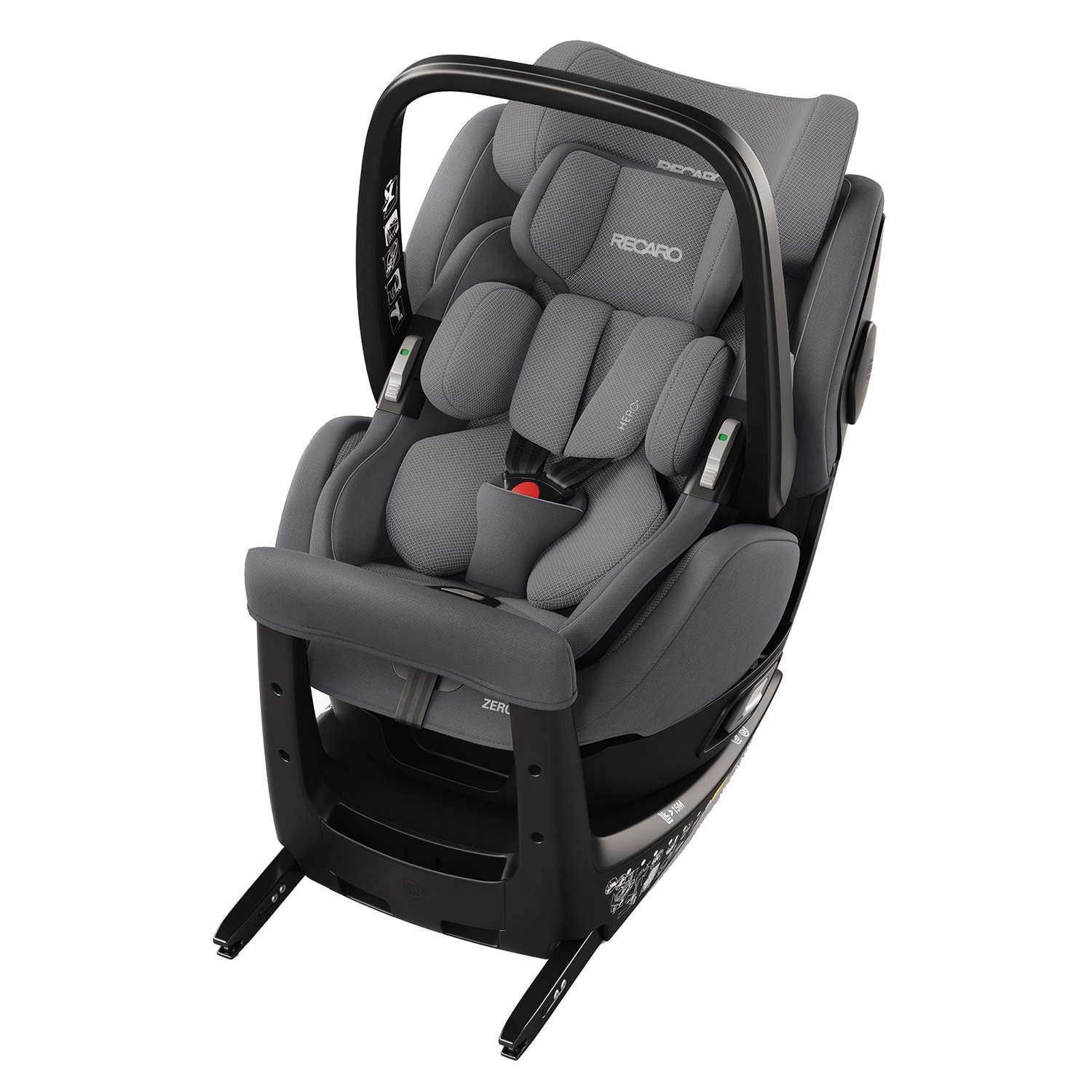 Автокресло Recaro Zero 1 Elite R129 Aluminium Grey - фото 1