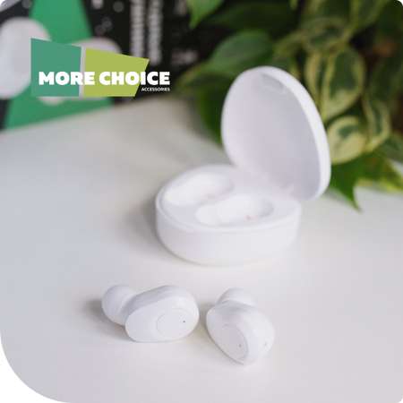 Bluetooth-наушники беспроводные More Choice BW13 White