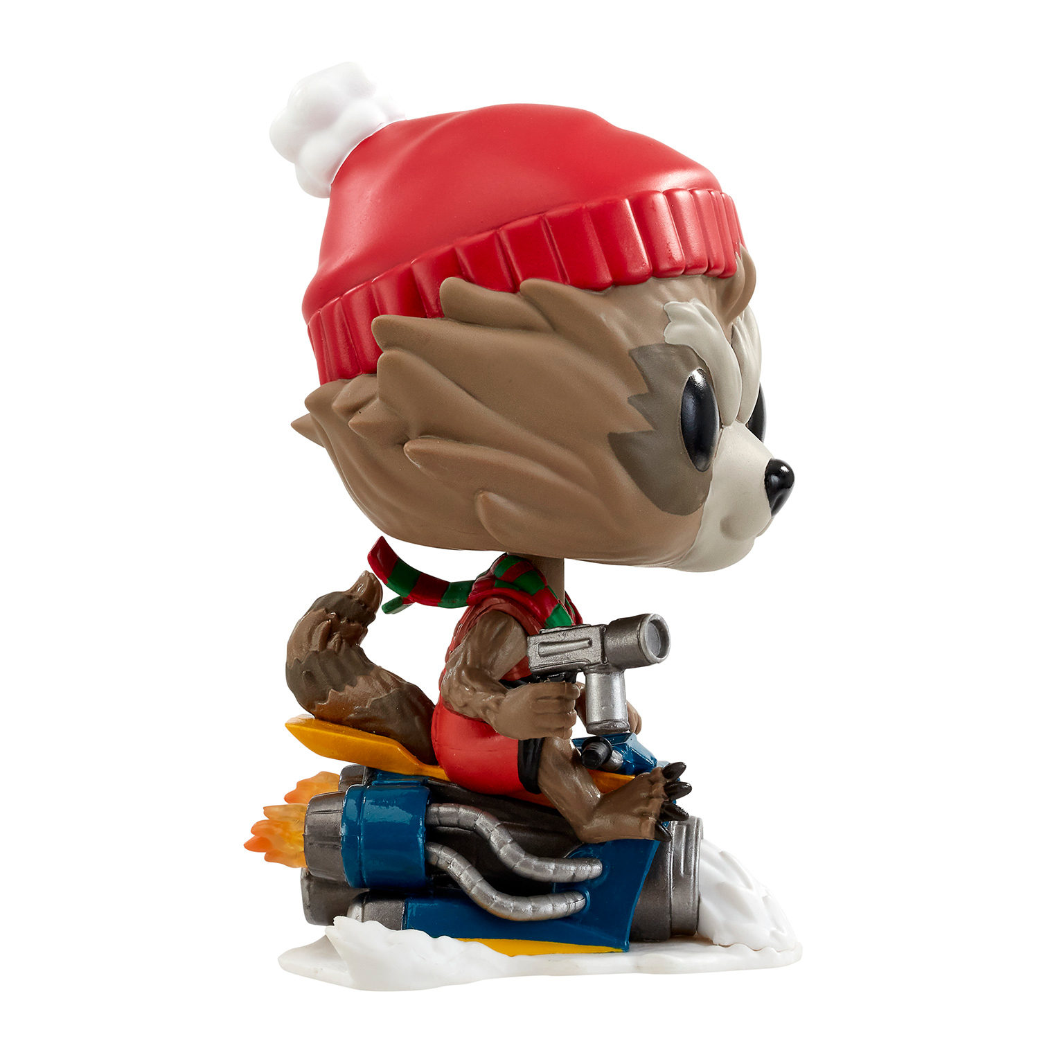 Игрушка Funko Pop Bobble Marvel holiday Rocket Fun2506 - фото 3