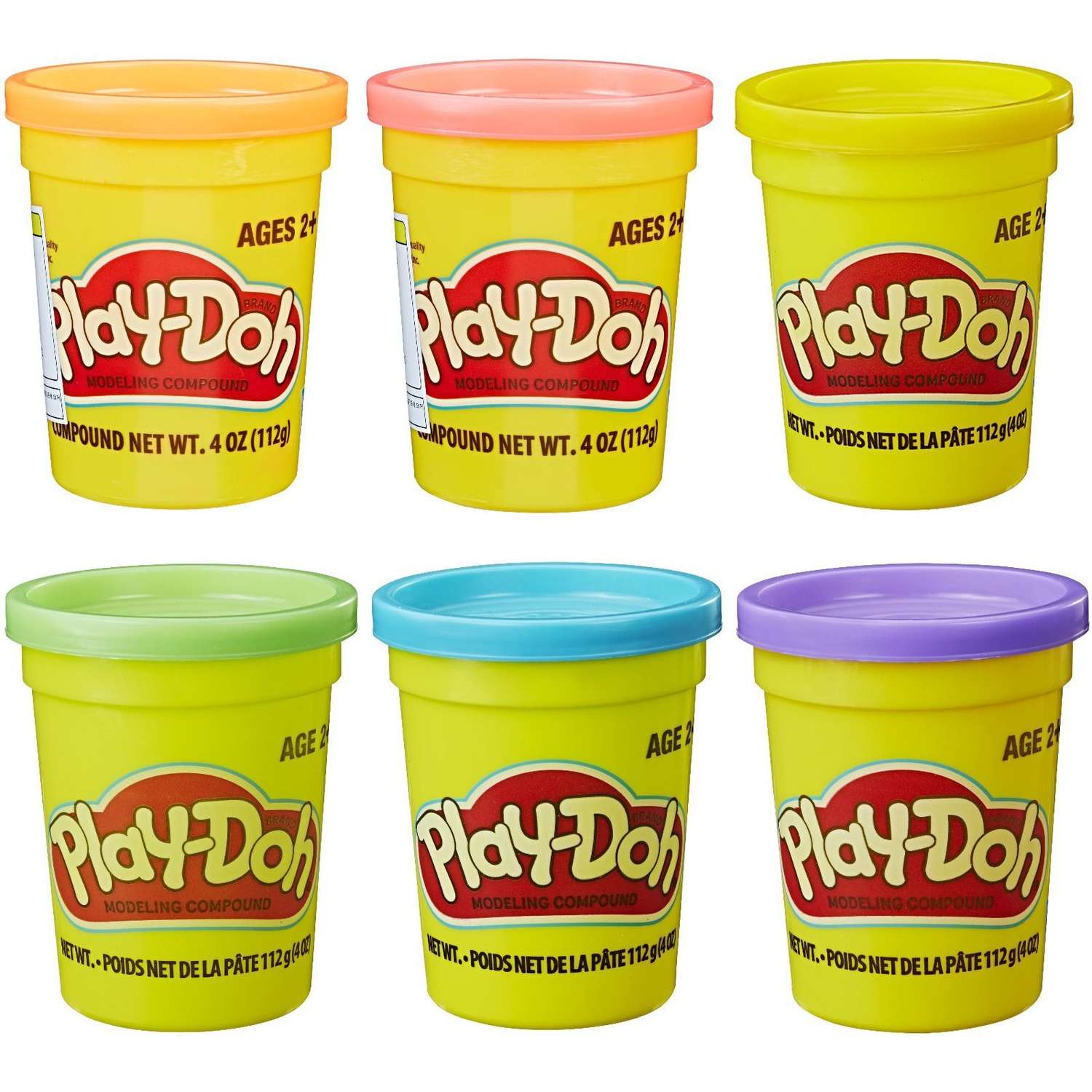 Пластилин Play-Doh 1цвет в ассортименте B6756 - фото 1