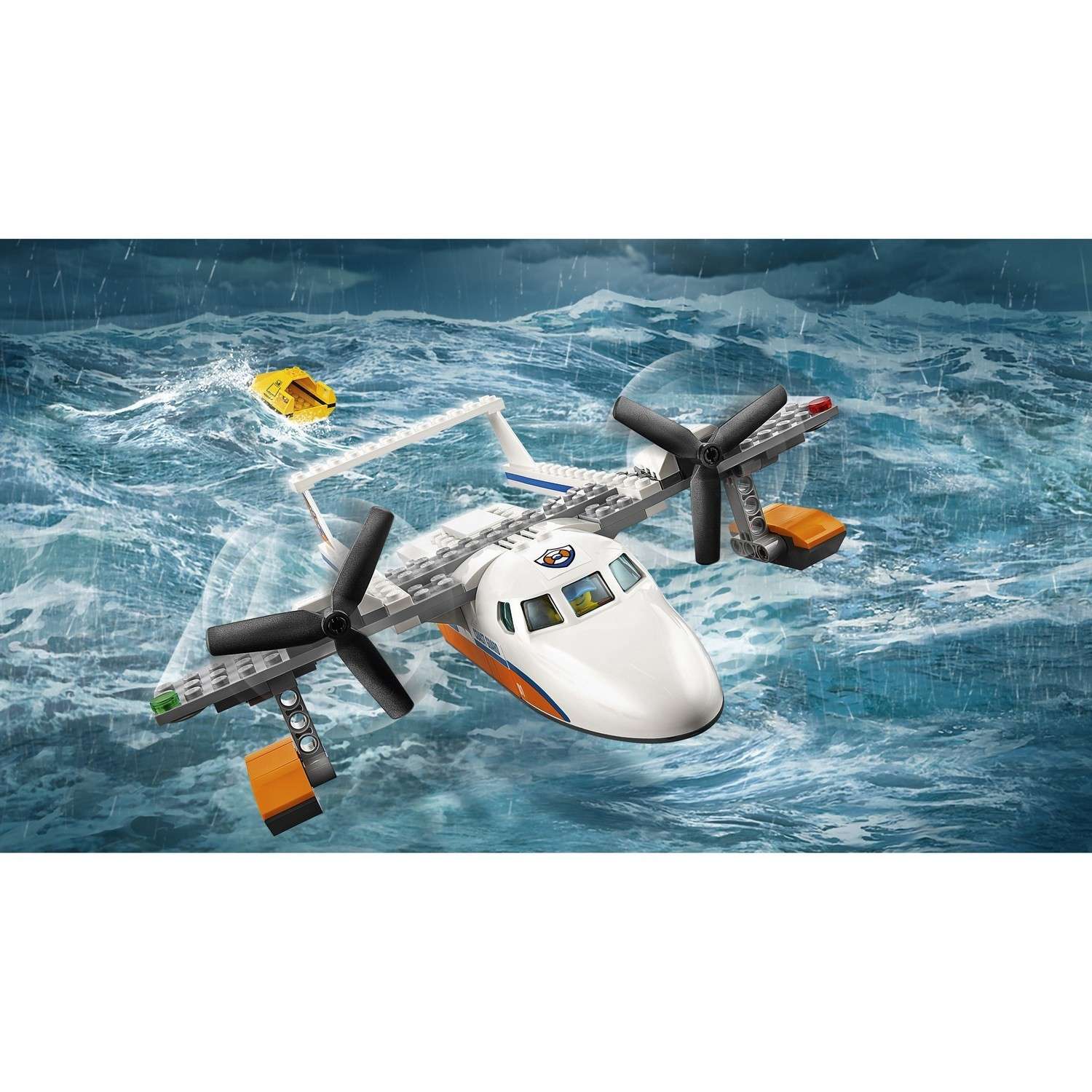 Конструктор LEGO City Coast Guard Спасательный самолет береговой охраны (60164) - фото 10