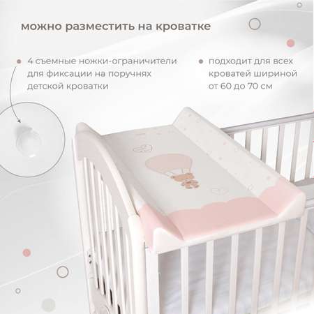 Доска пеленальная Nuovita Parallelo Cute Bear Белый