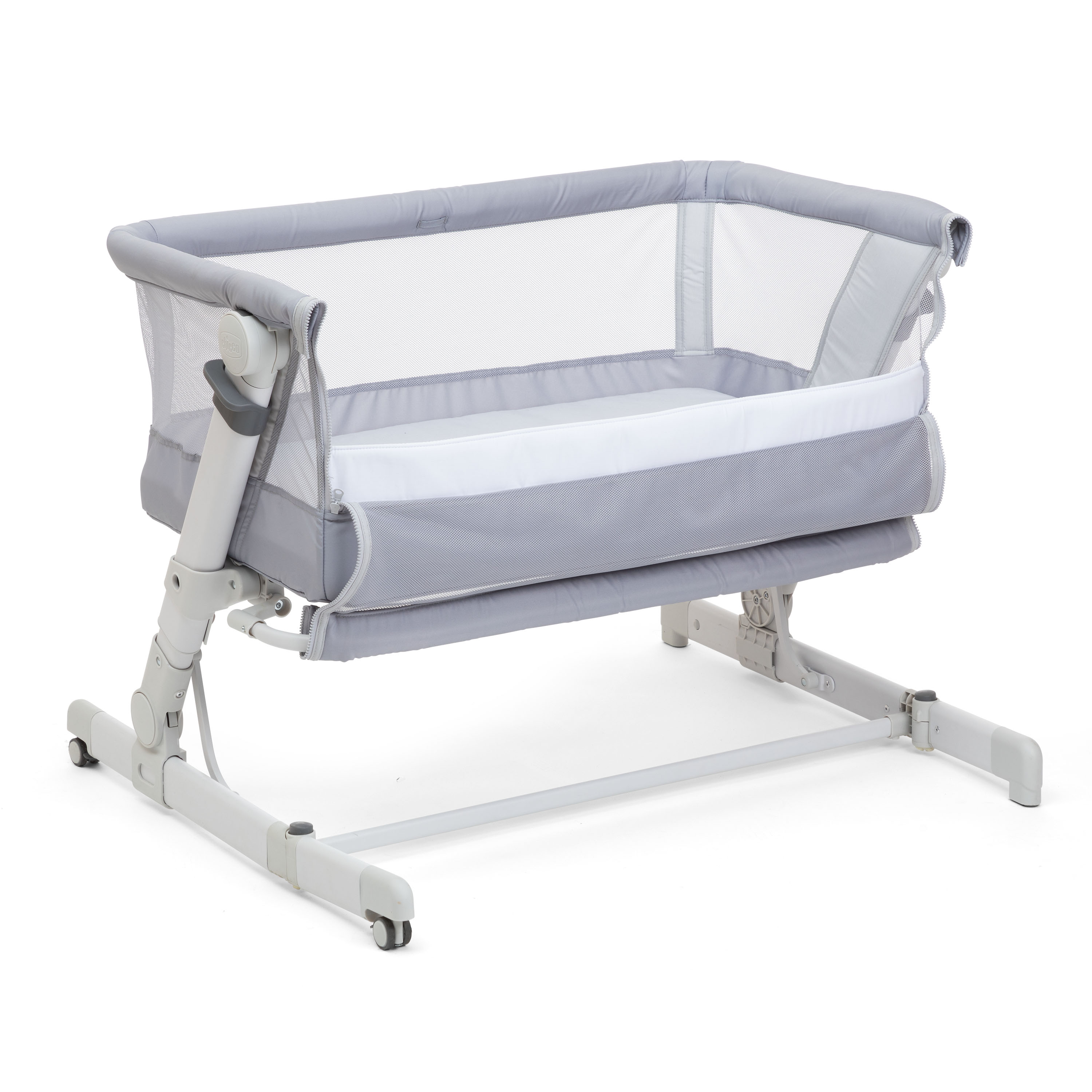 Кроватка Chicco Next2me Pop-Up Grey Mist - фото 2