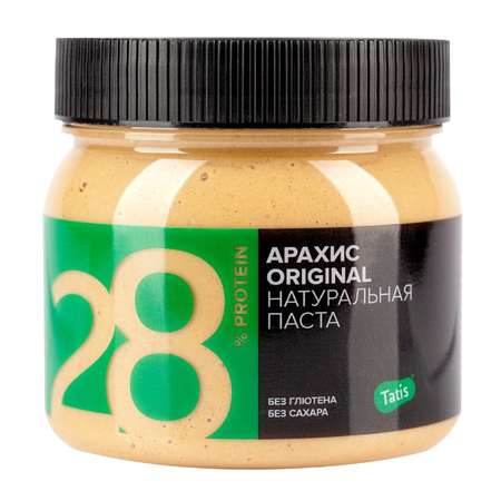 Паста Tatis мягкая арахисовая 500г