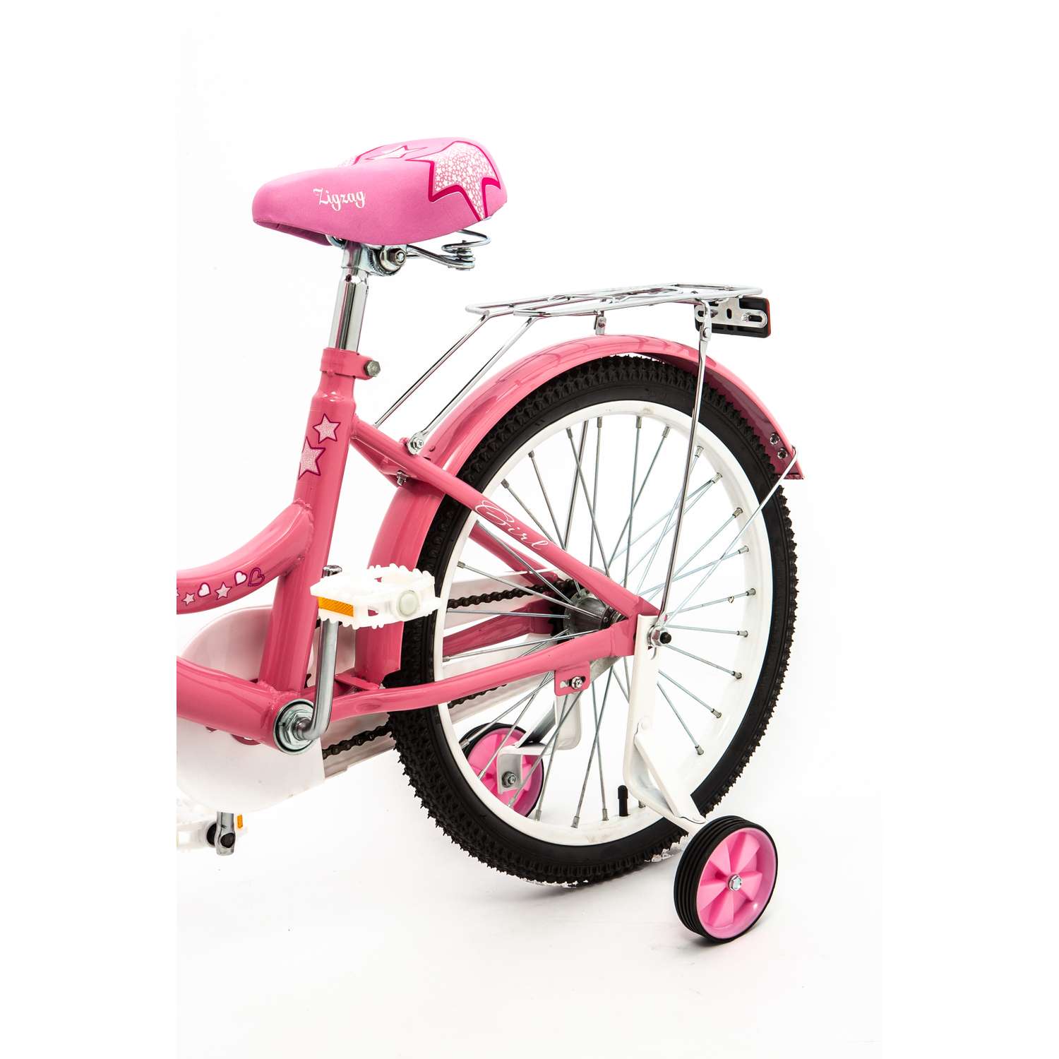 Велосипед ZigZag GIRL розовый 20 дюймов - фото 2