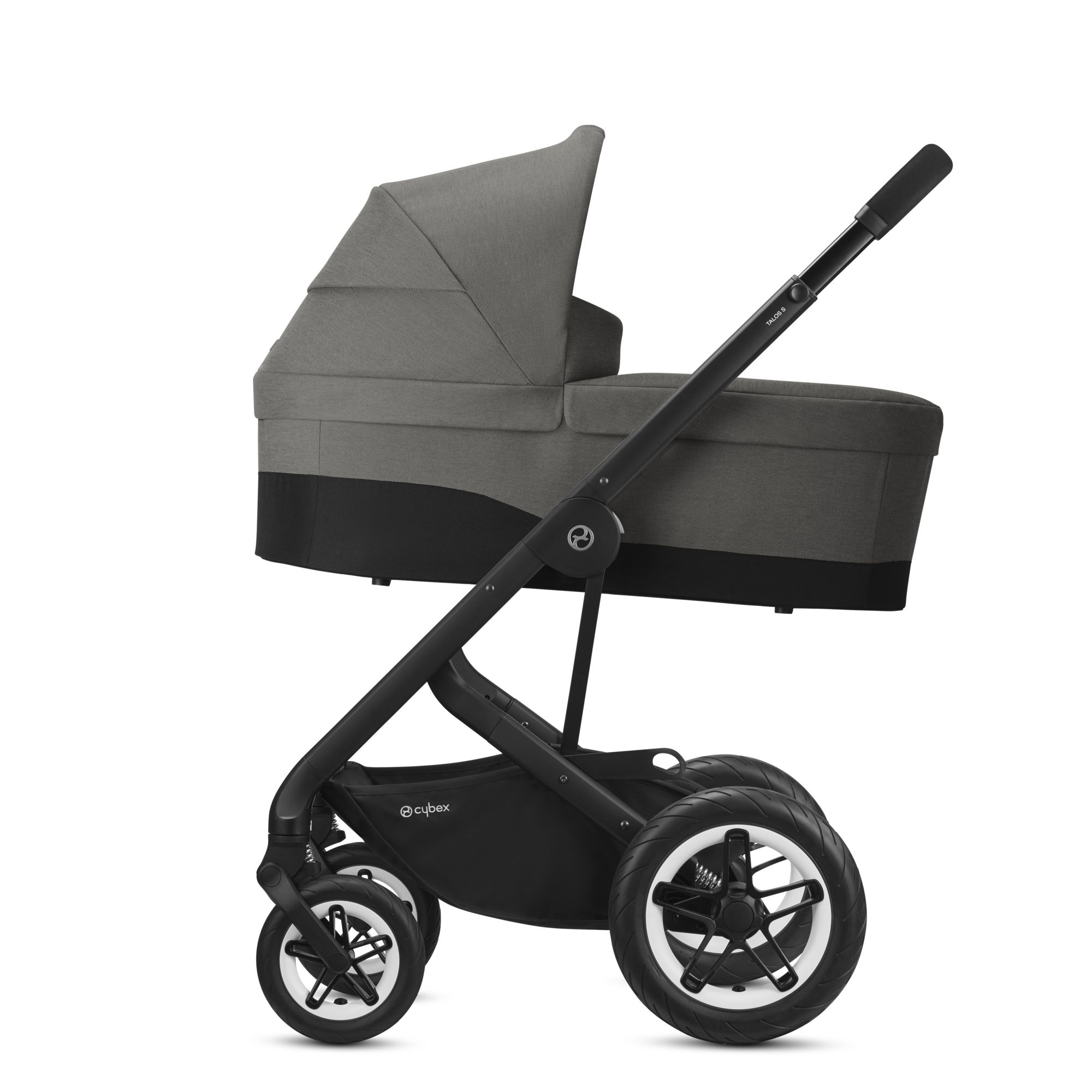 Коляска 3в1 Cybex Talos S Lux BLK Soho Grey - фото 3