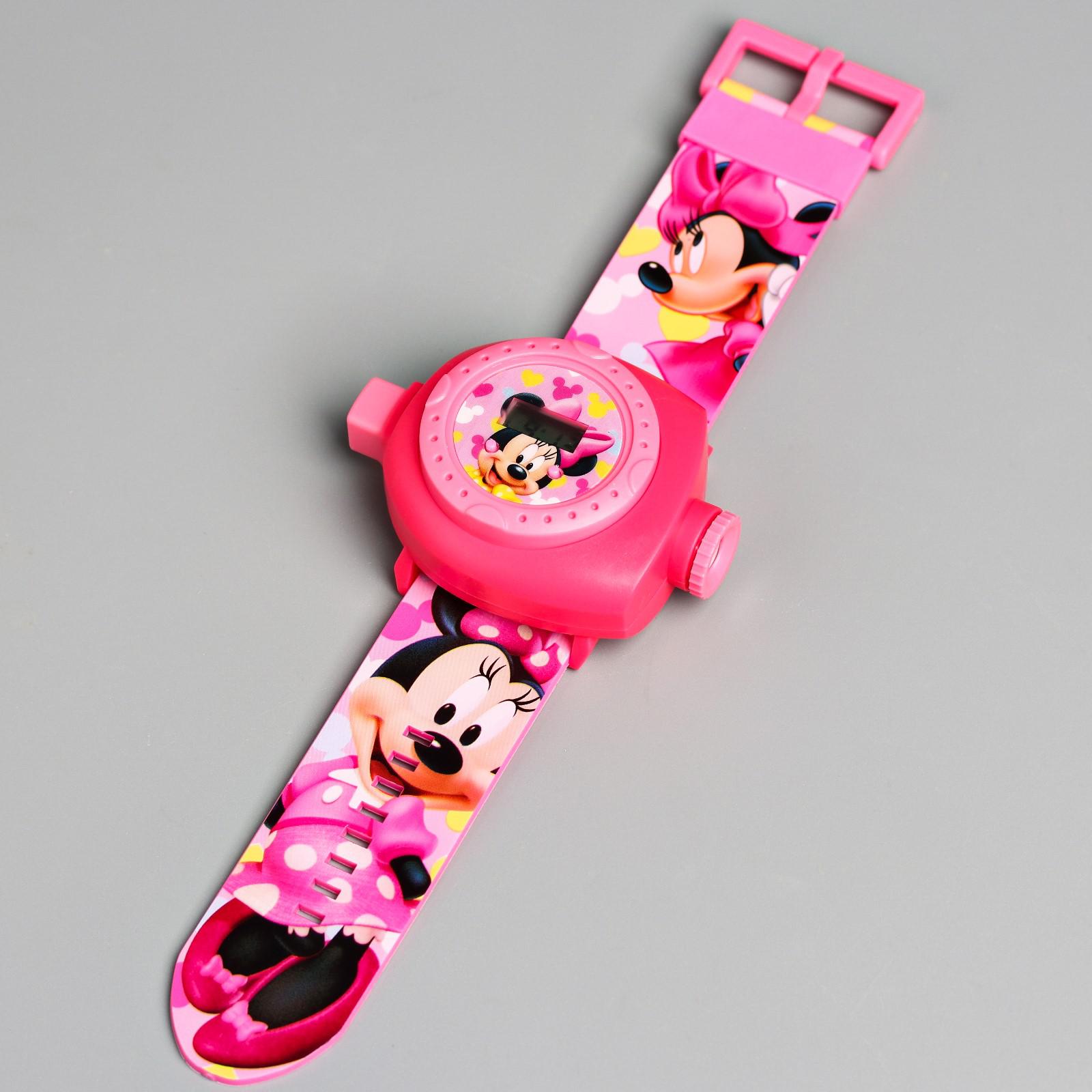Часы Disney с проектором «Минни Маус» - фото 3