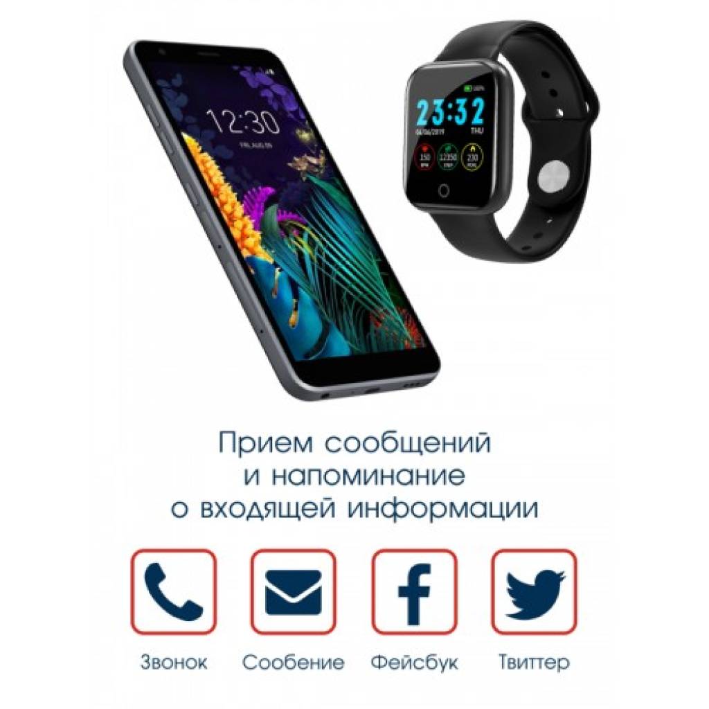 Фитнес-браслет BandRate Smart SHI55BB с трекером сна и ЭКГ - фото 3