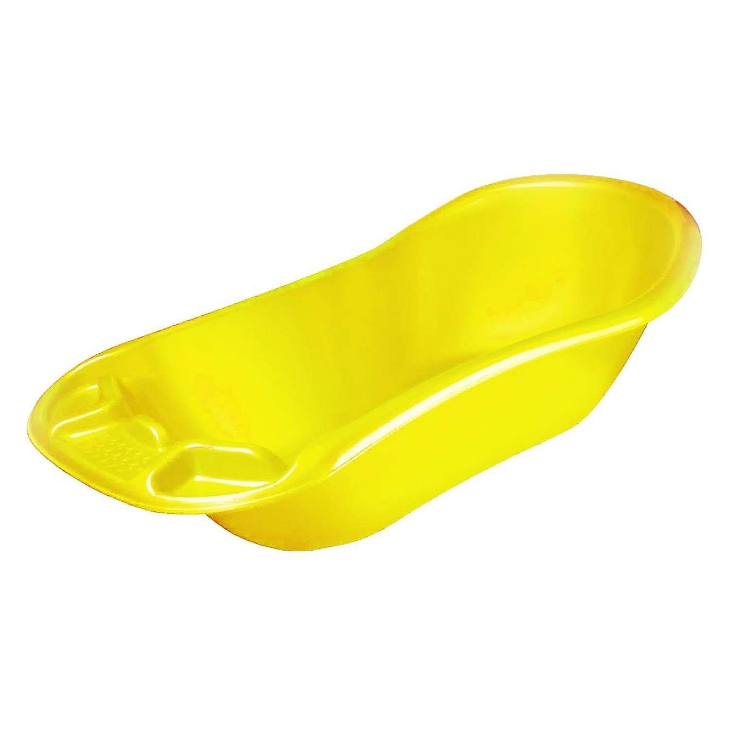 Ванна elfplast для купания детская Макси желтый - фото 1