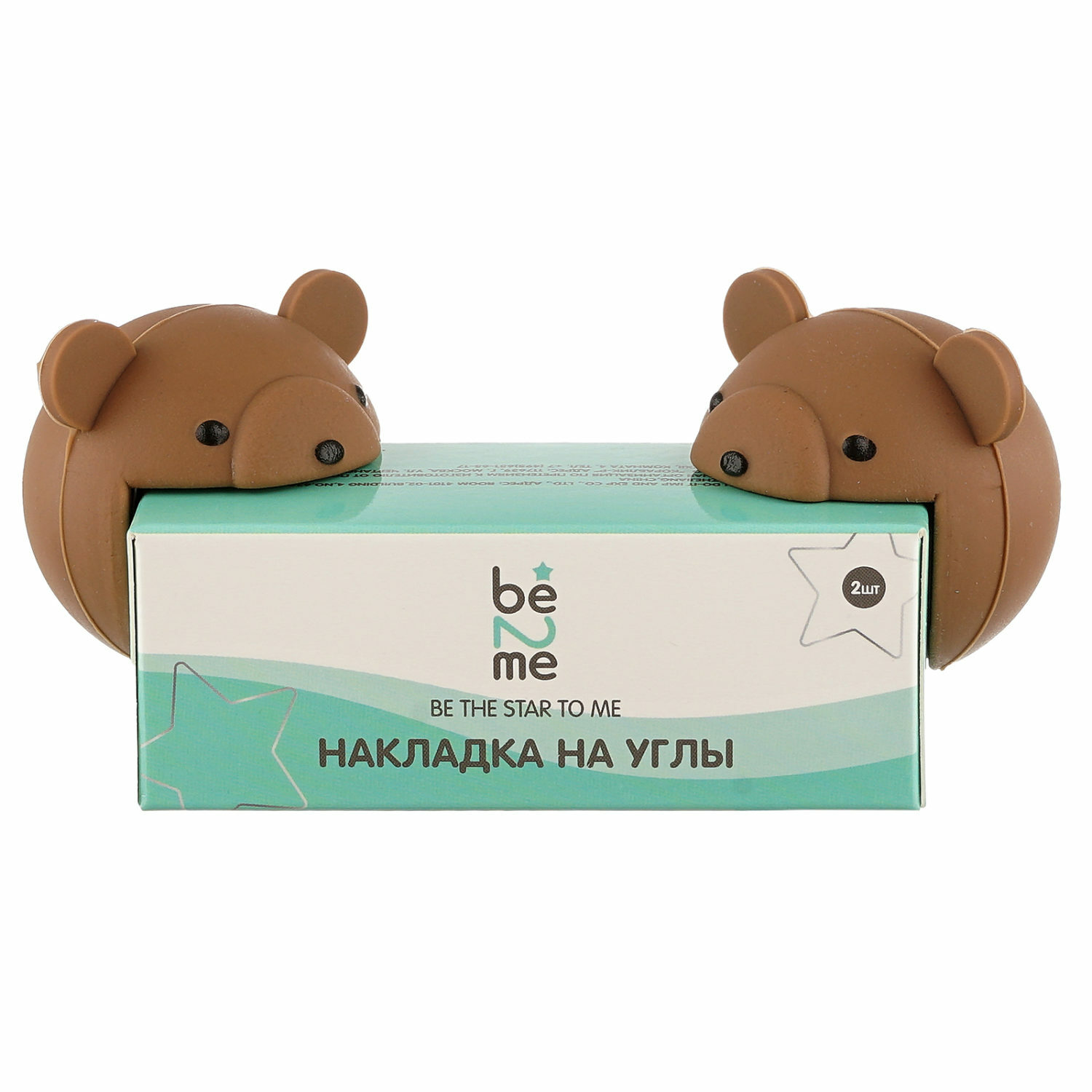 Накладка на углы 1TOY Be2Me Медвежонок - фото 3