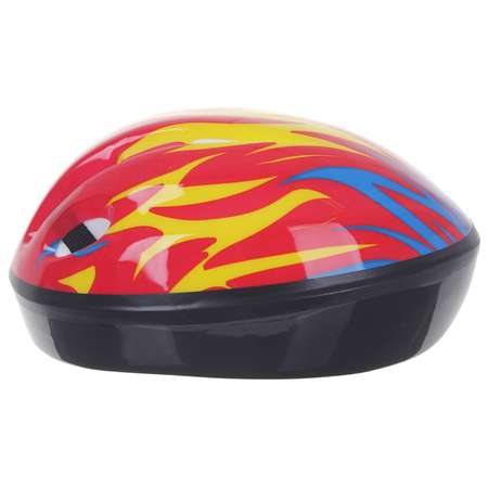 Шлем защитный ONLITOP детский размер S. обхват 52-54 см. цвет красный
