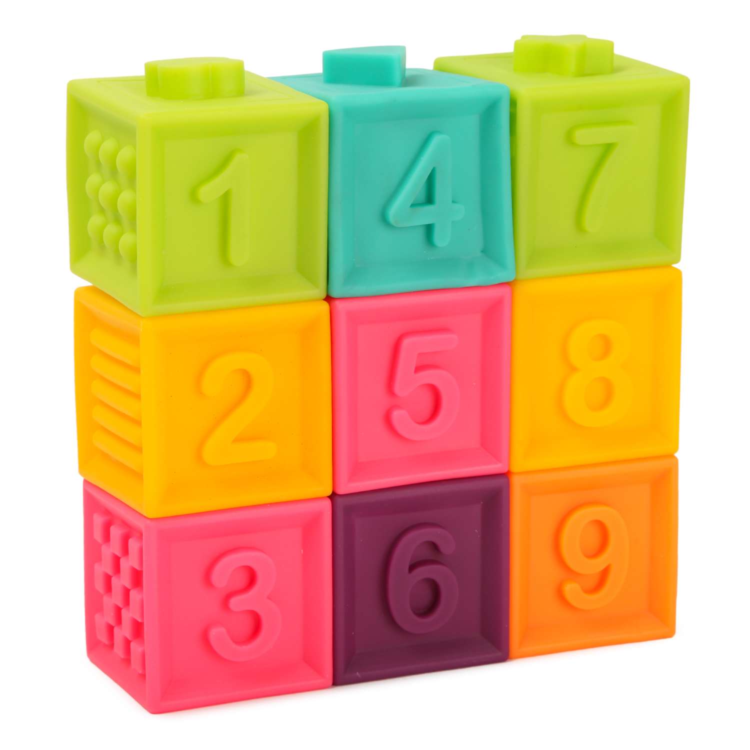 Кубики развивающие BabyGo 9 шт. LW19-55 - фото 1