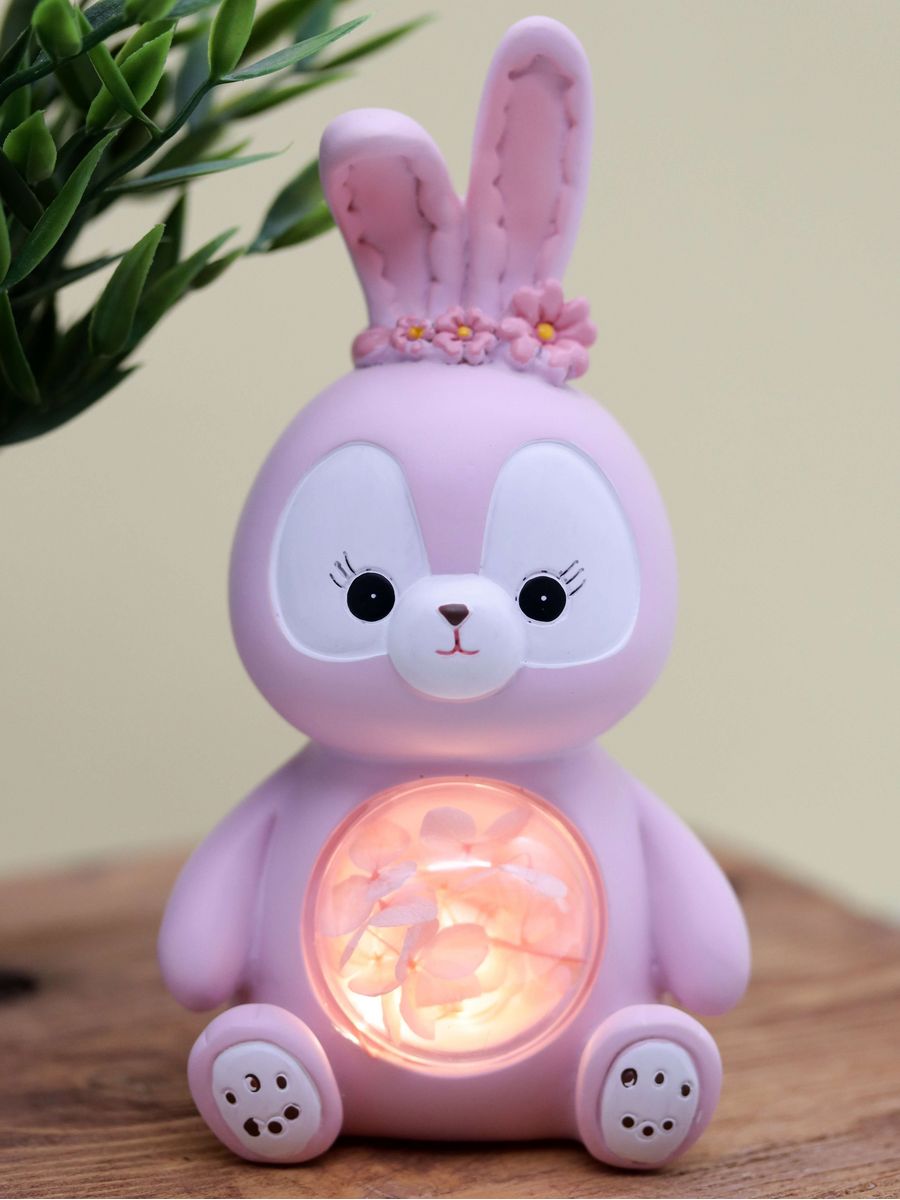 Ночник iLikeGift Flower bunny pink - фото 1