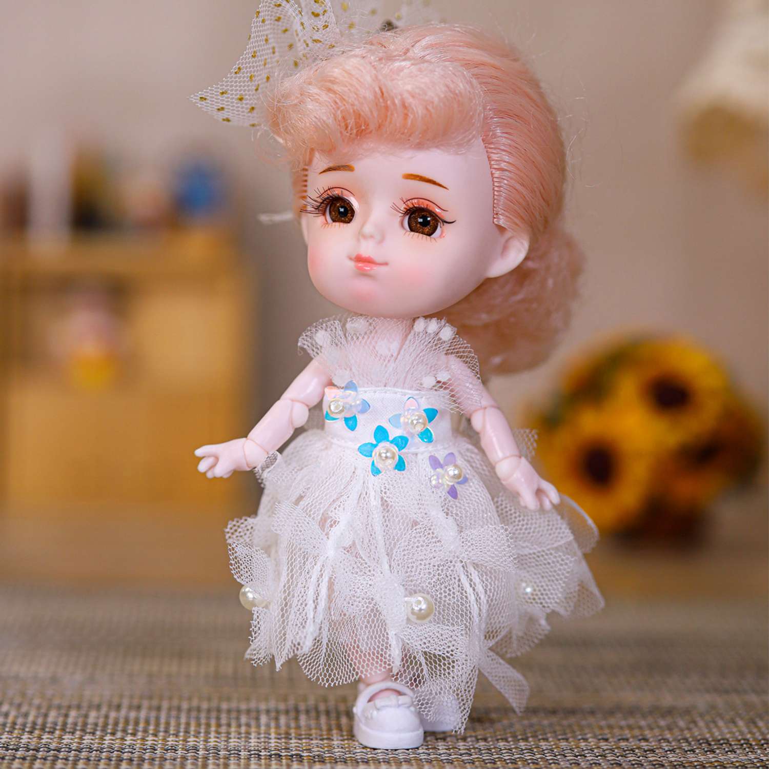 Кукла EstaBella Розочка на шарнирах коллекционная 46283515 - фото 10