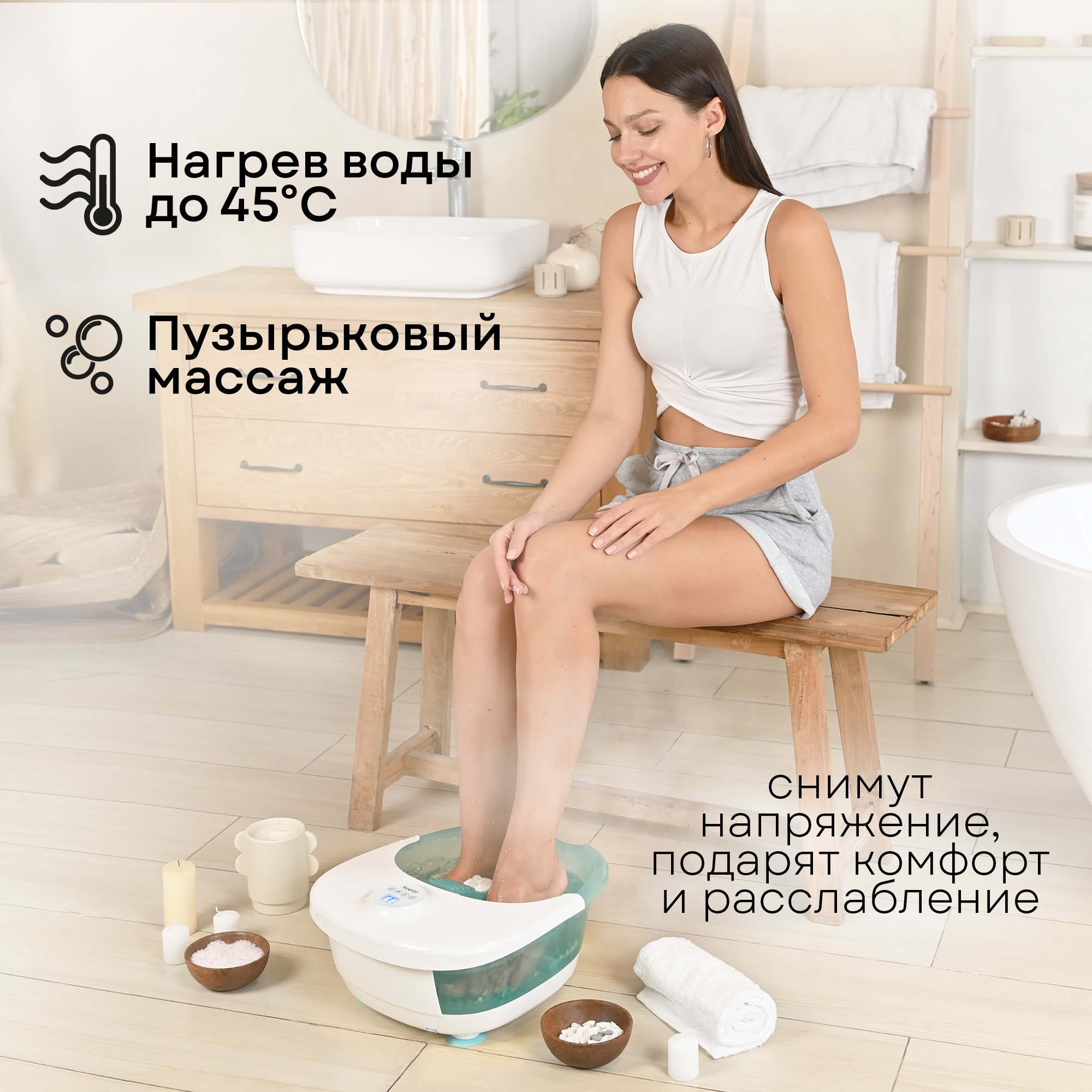 Массажная ванна для ног Mijia Foot Spa Massager (MJZYQ02XM)