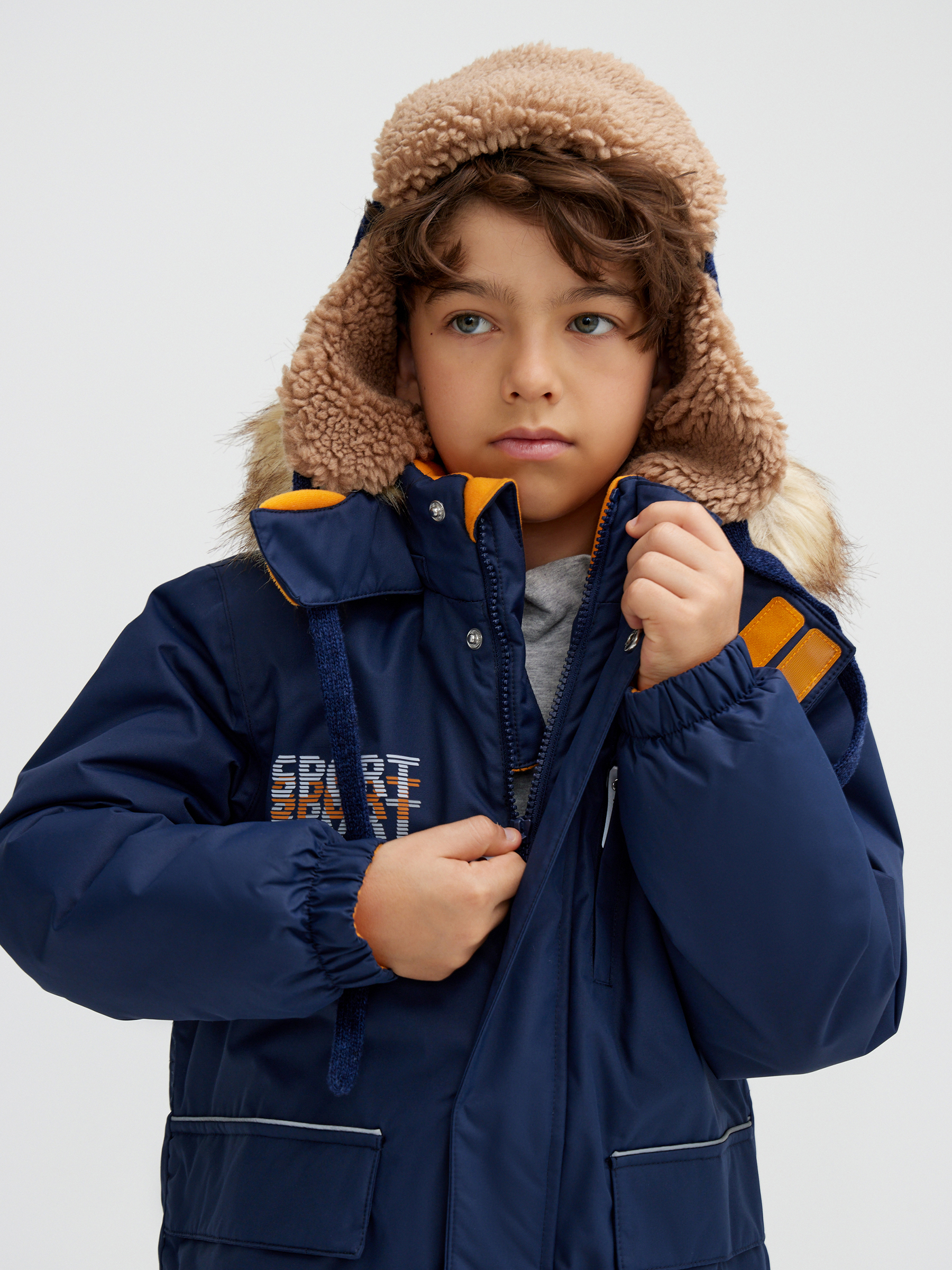 Куртка Totti Kids AW23TKB004/Куртка детская/Синий - фото 17