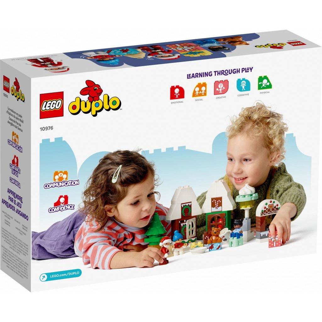 Конструктор LEGO DUPLO Santas Gingerbread House 10976 - фото 8