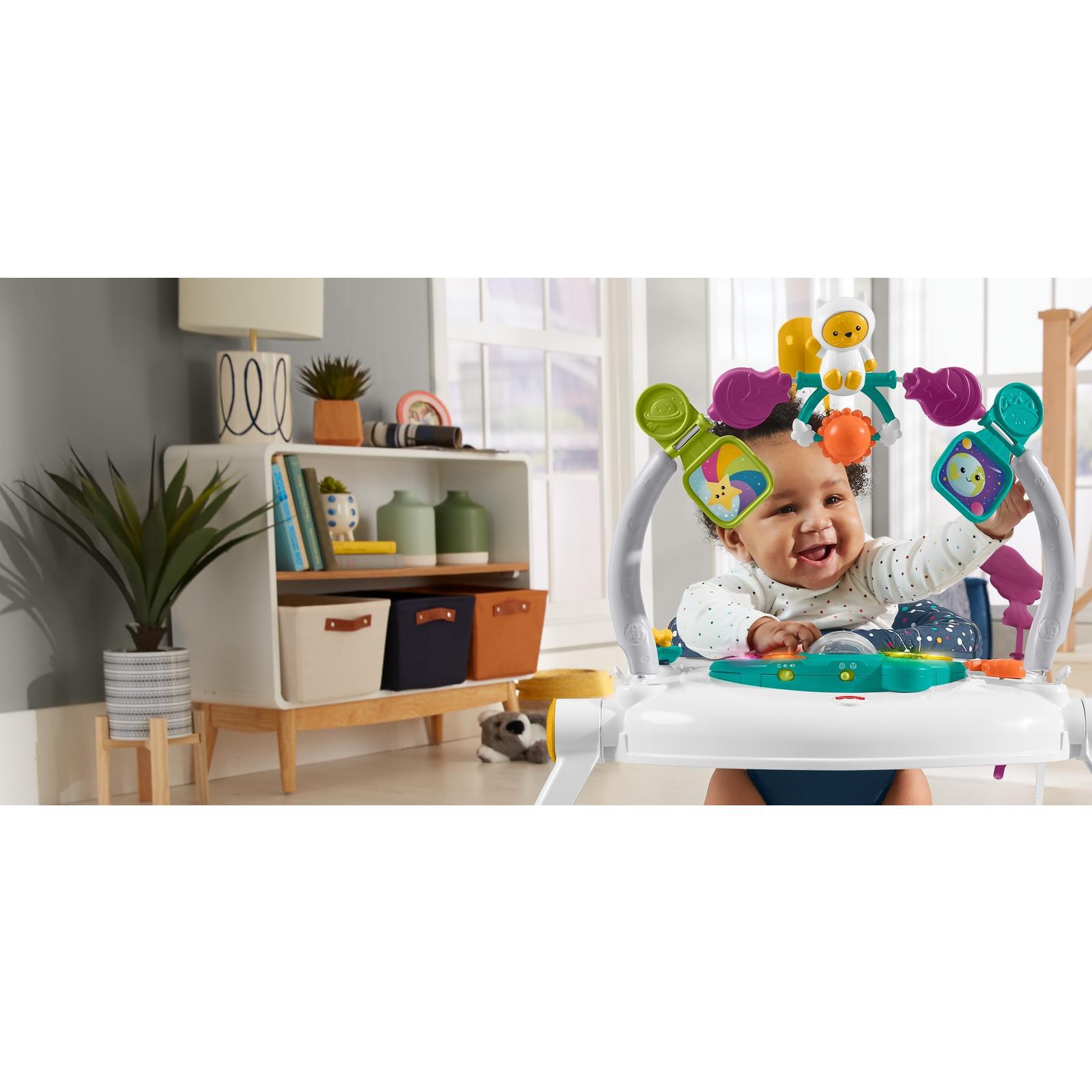 Прыгунки Fisher Price Космический котенок HBG73 - фото 11