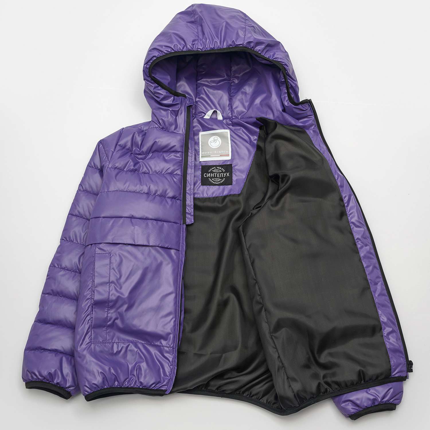 Куртка Orso Bianco OB20924-02_т.фиолетовый - фото 6