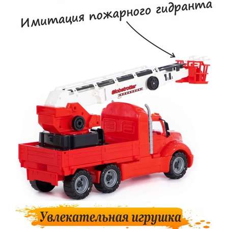 Пожарная машина Полесье с краном