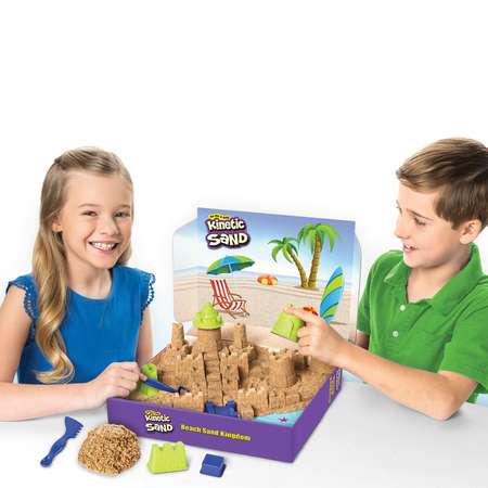 Набор для лепки Kinetic Sand Песчаный замок 6044143