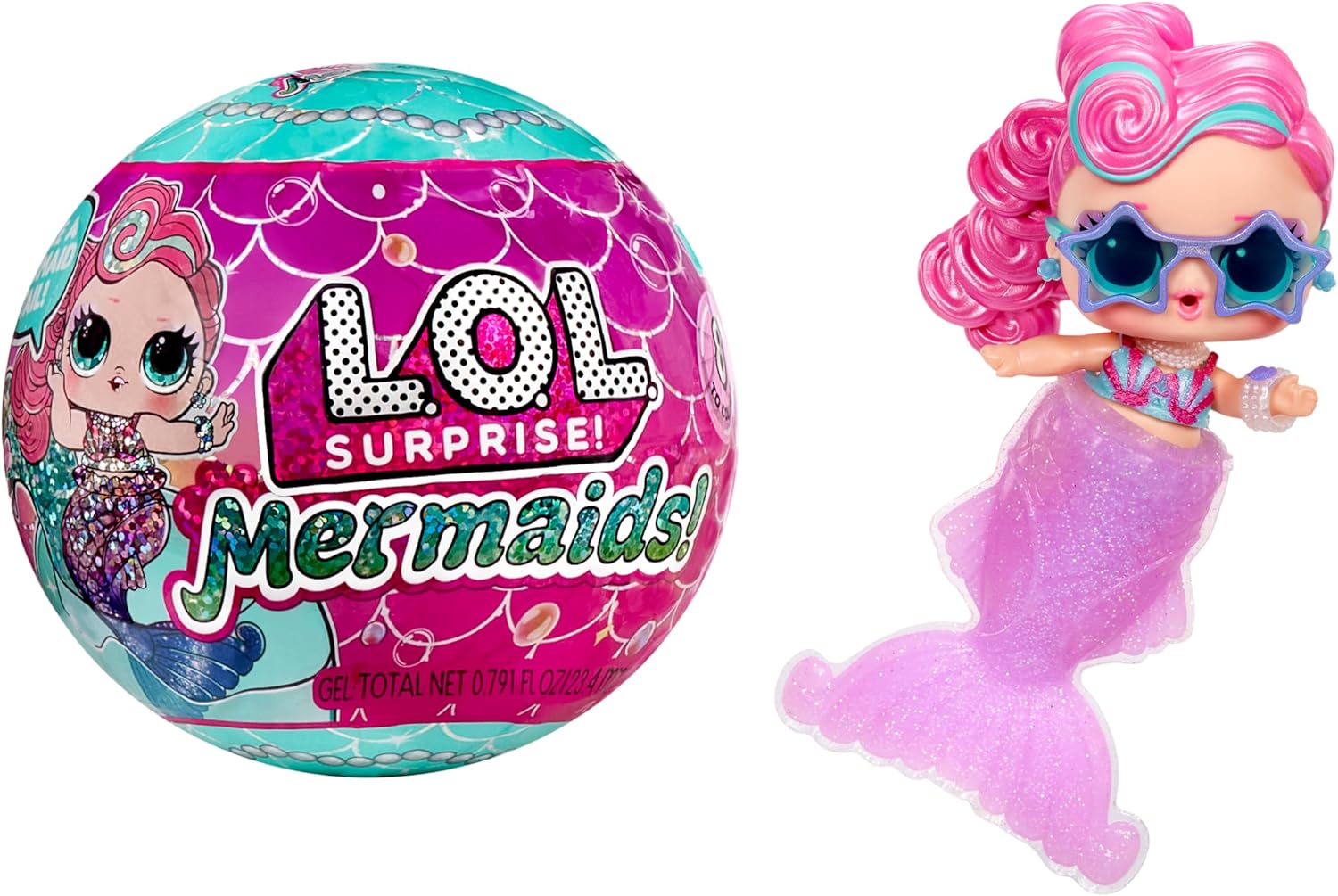 Игрушка в шаре L.O.L. Surprise Mermaids Tots 510604EUC 510604EUC - фото 1