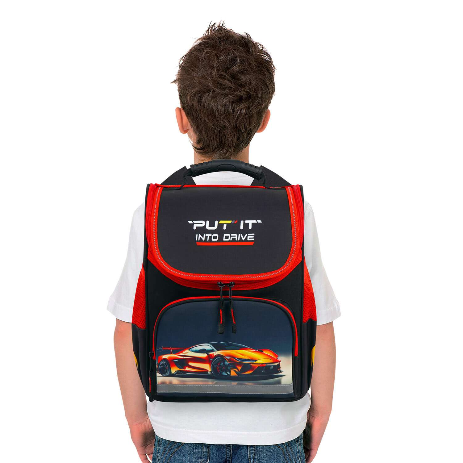 Рюкзак школьный Пифагор портфель детский ранец в 1 класс - фото 10
