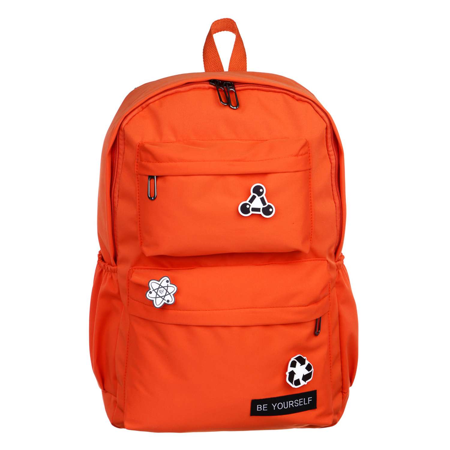 Рюкзак подростковый CLIPSTUDIO оранжевый - фото 1