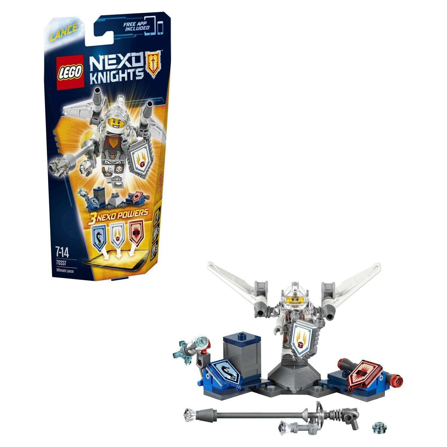 Конструктор LEGO Nexo Knights Ланс — Абсолютная сила (70337) - фото 1