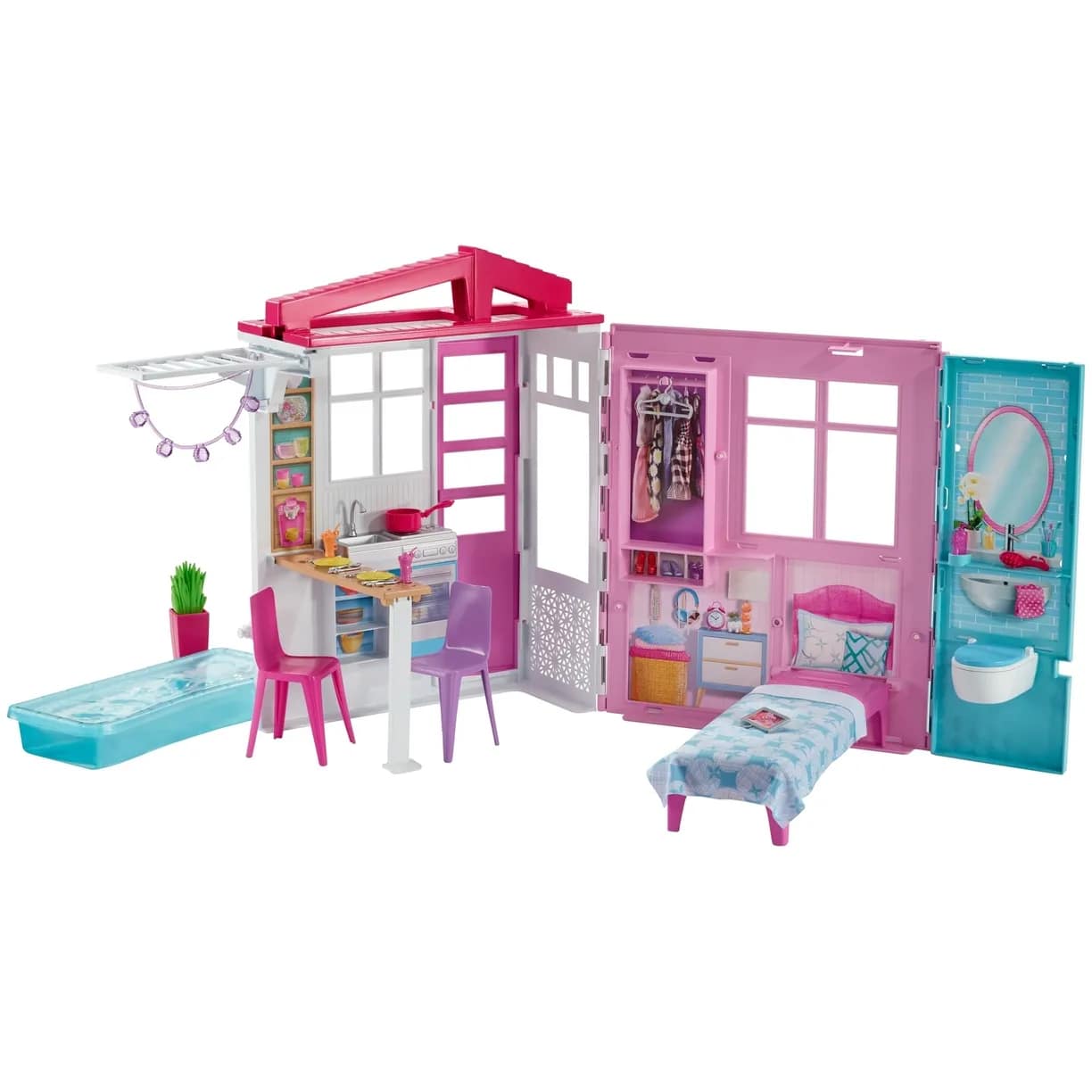 Набор игровой Mattel Barbie Кукольный дом FXG54 - фото 9