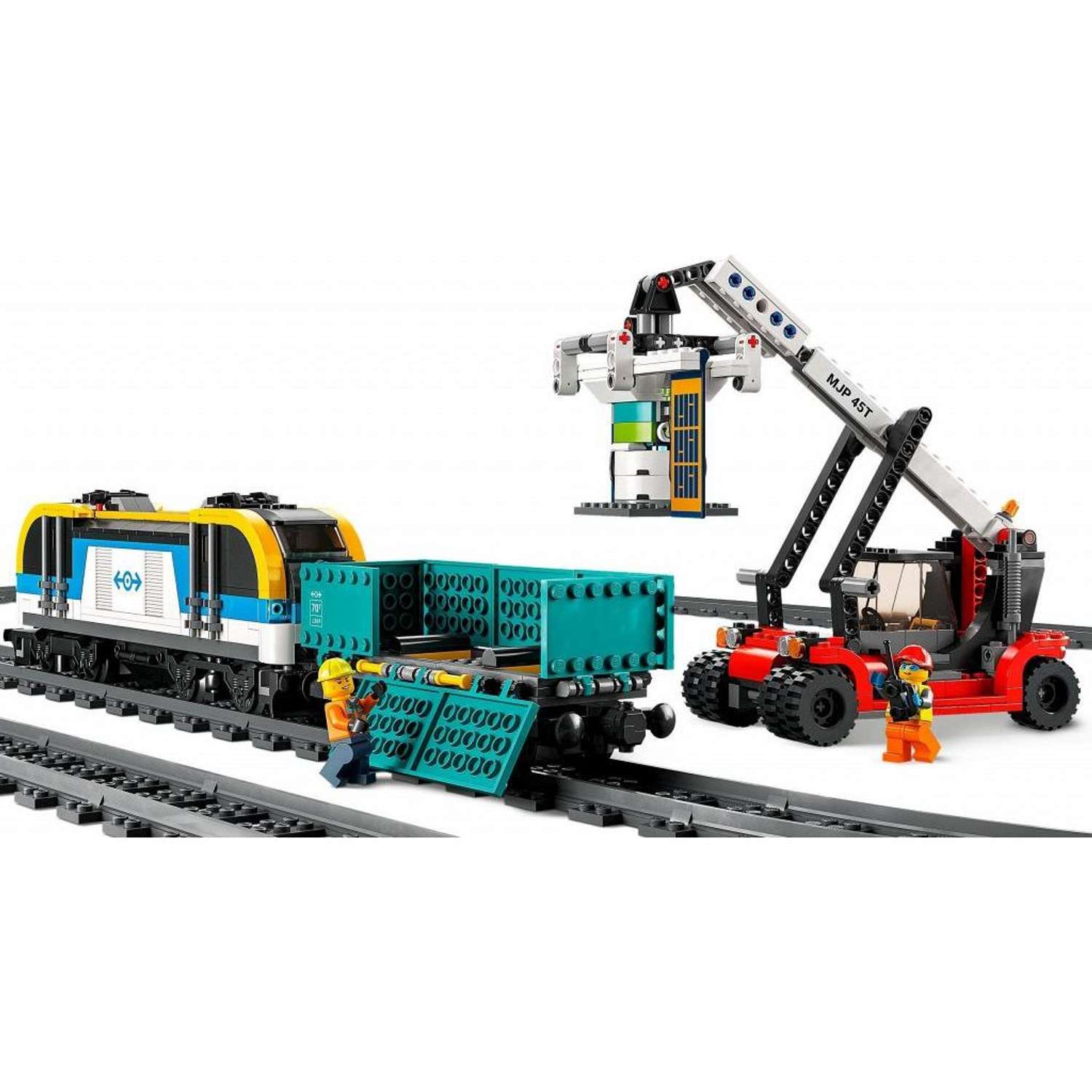 Конструктор LEGO City Trains Товарный поезд 60336 - фото 6