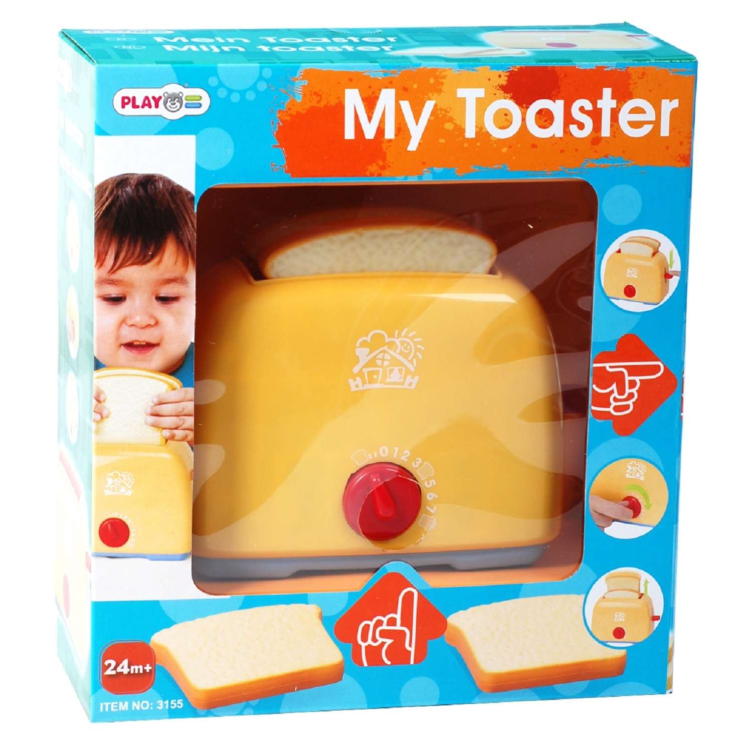 Развивающая игрушка Playgo Игровой тостер - фото 2