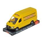 Автомобиль TIGRES Mercedes Benz Sprinter 1:24 желтый