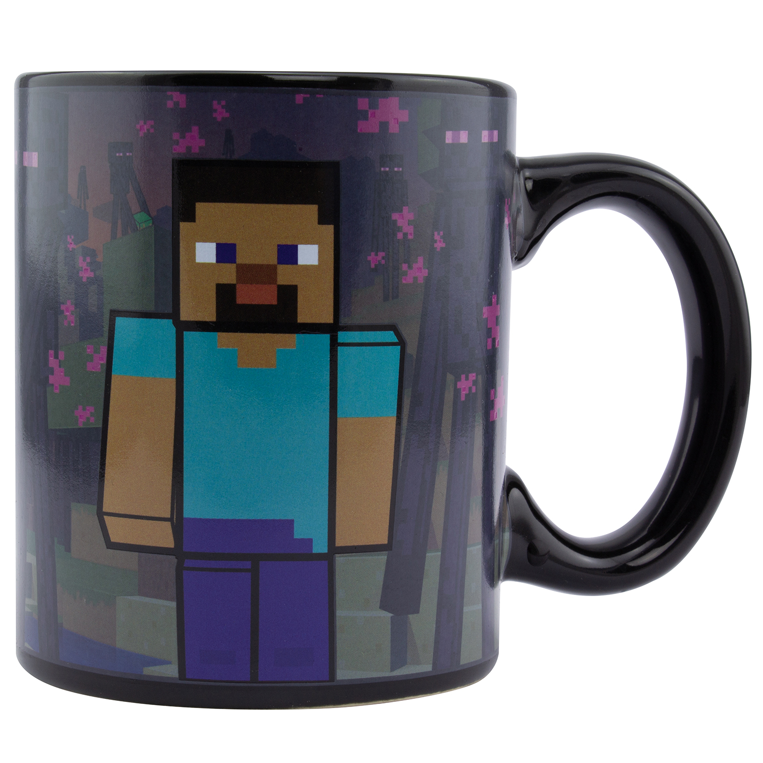 Кружка PALADONE Minecraft Enderman Heat Change Mug 325ml PP6583MCF - фото 4