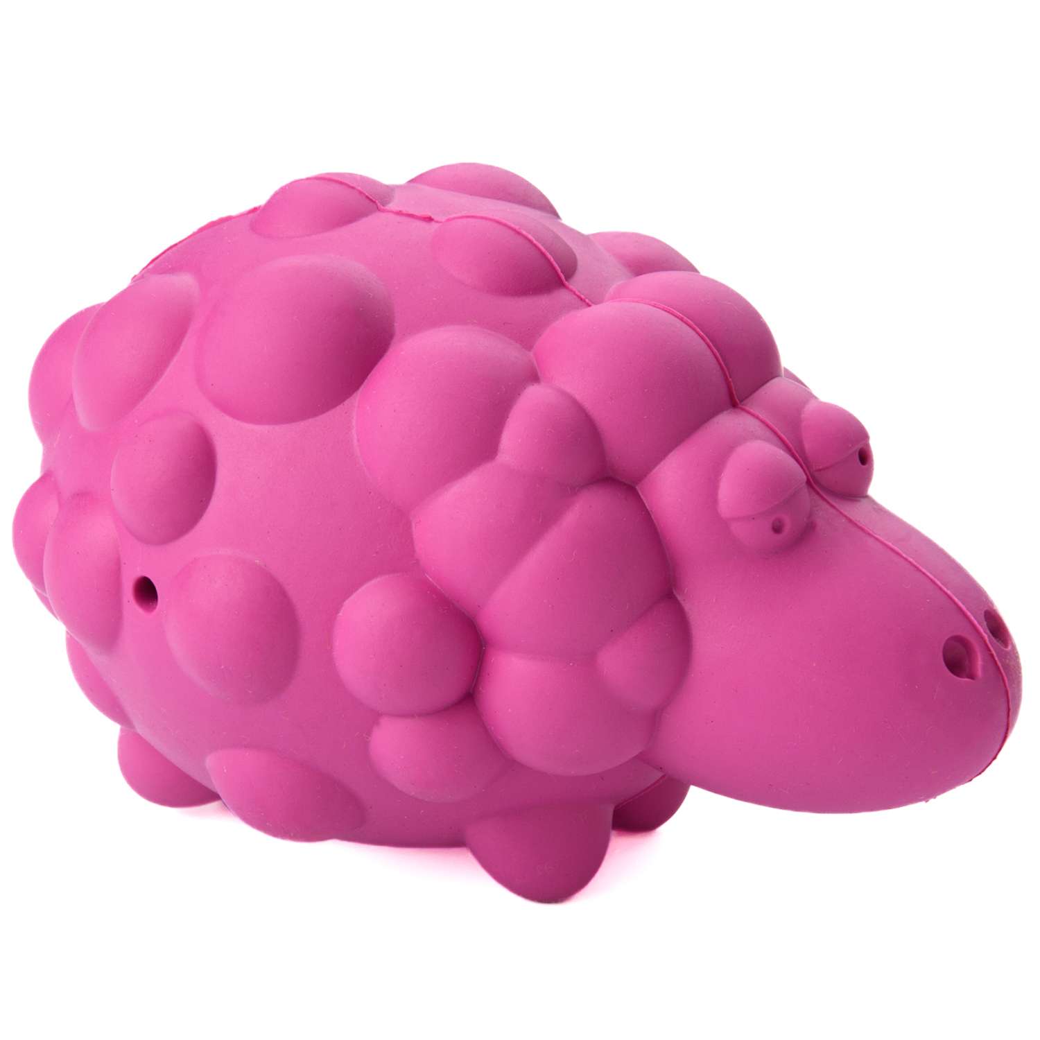 Игрушка для собак Mr.Kranch Овечка с ароматом бекона 8.5*12см Розовая - фото 1