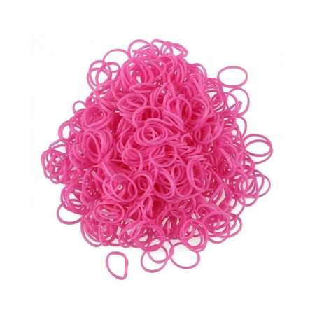 Резинки для плетения Uniglodis Цвет темно-розовый