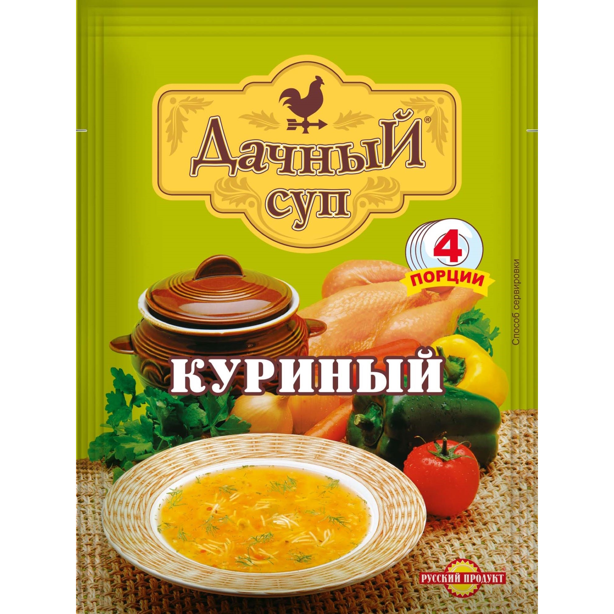 Суп Дачный куриный 60г - фото 1