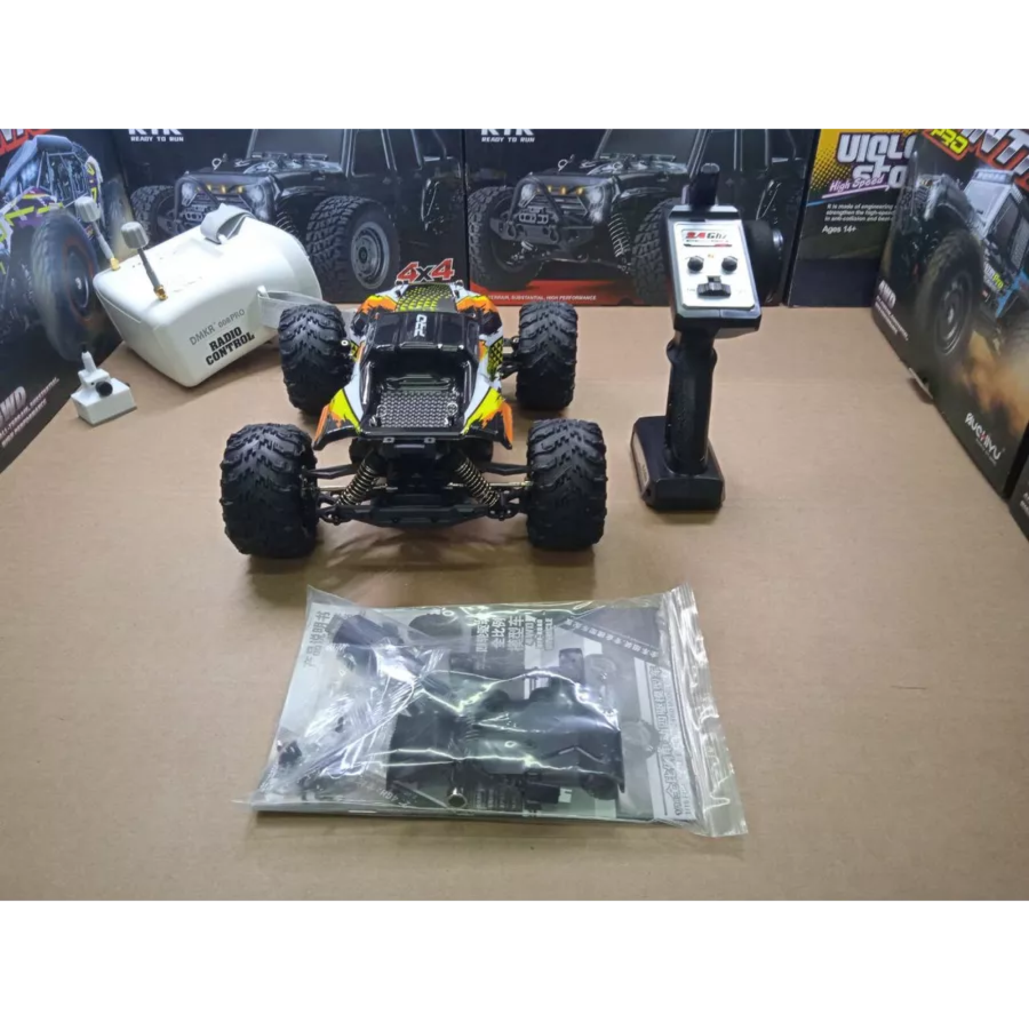 Джип 16102 Radio Control Pro Orange 1:16 - фото 10