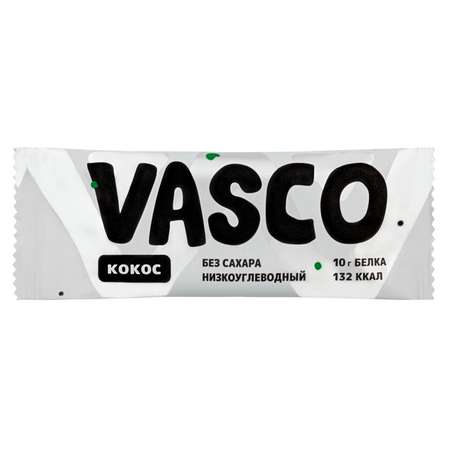 Батончик Vasco низкоуглеводный кокос 40г