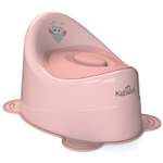 Горшок туалетный KidWick Улитка с крышкой Розовый-Темно-розовый