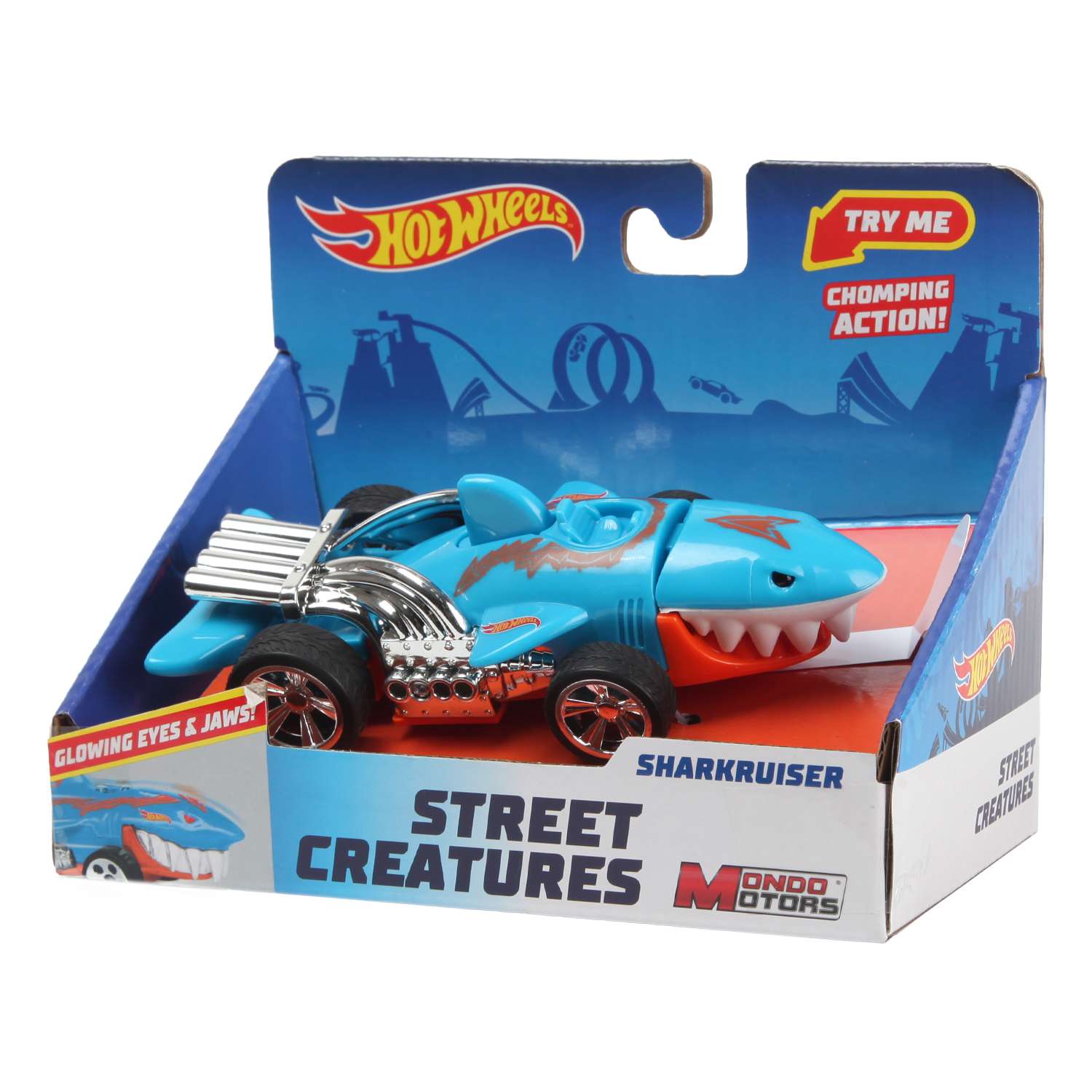 Машина Hot Wheels Street Creatures Sharkruiser 51201 51201 - фото 2