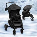 Прогулочная коляска Amarobaby StrollinJoy чёрный